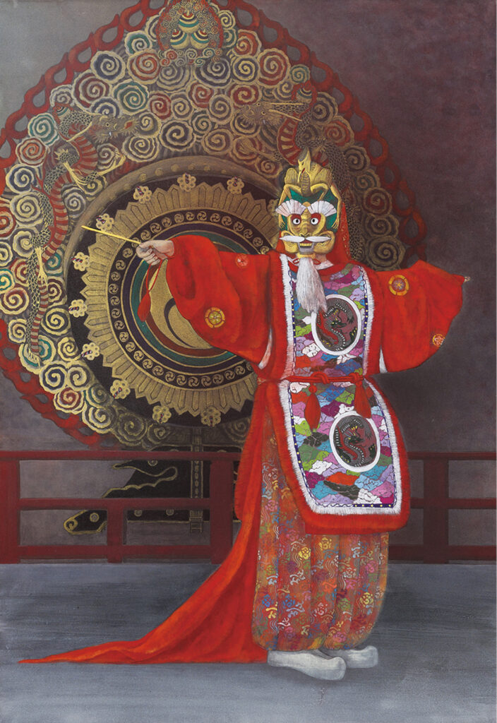 舞楽「陵王」