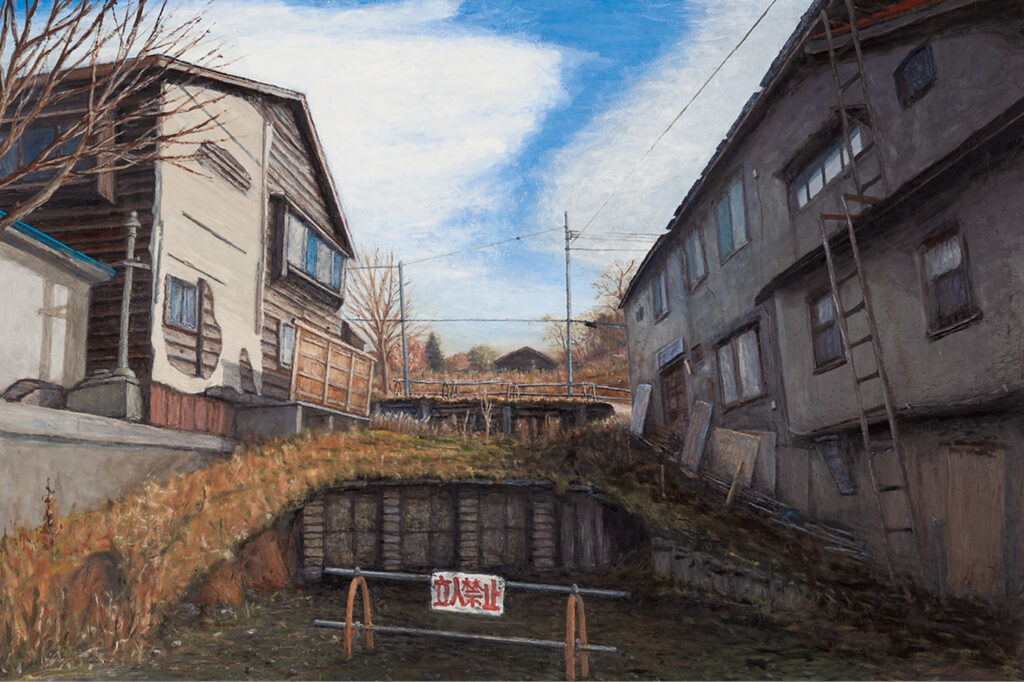 2018.U市役所の裏で