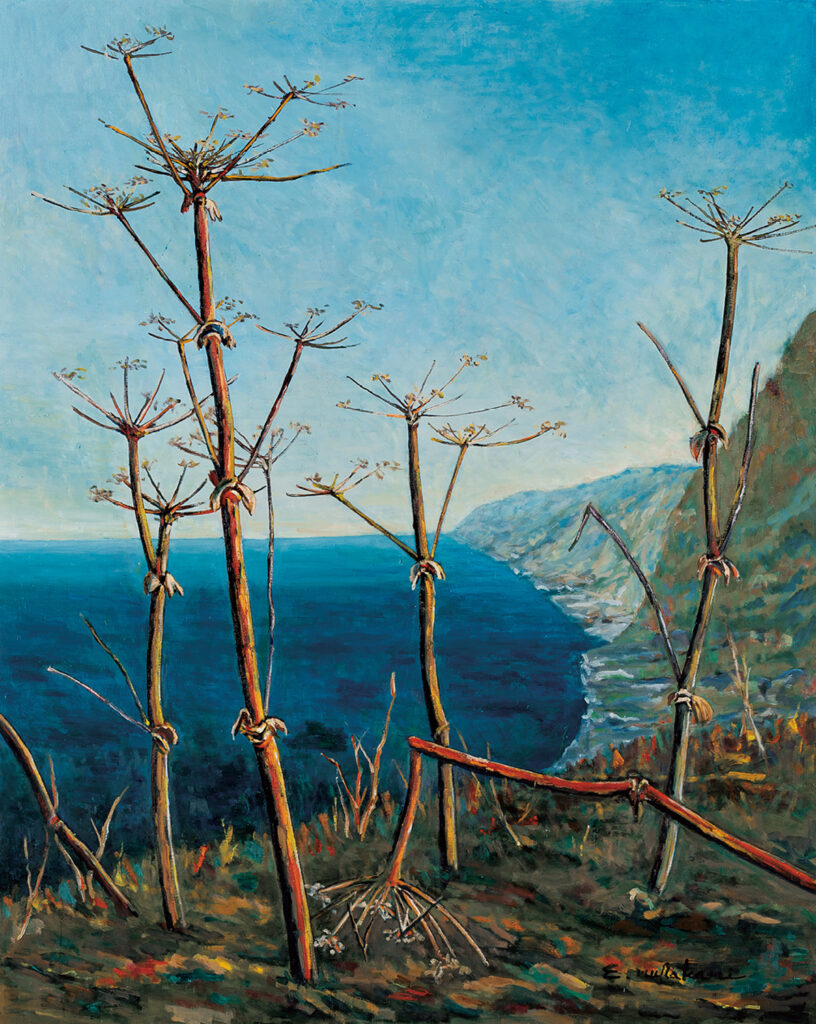 北の浜　オロロンラインの秋